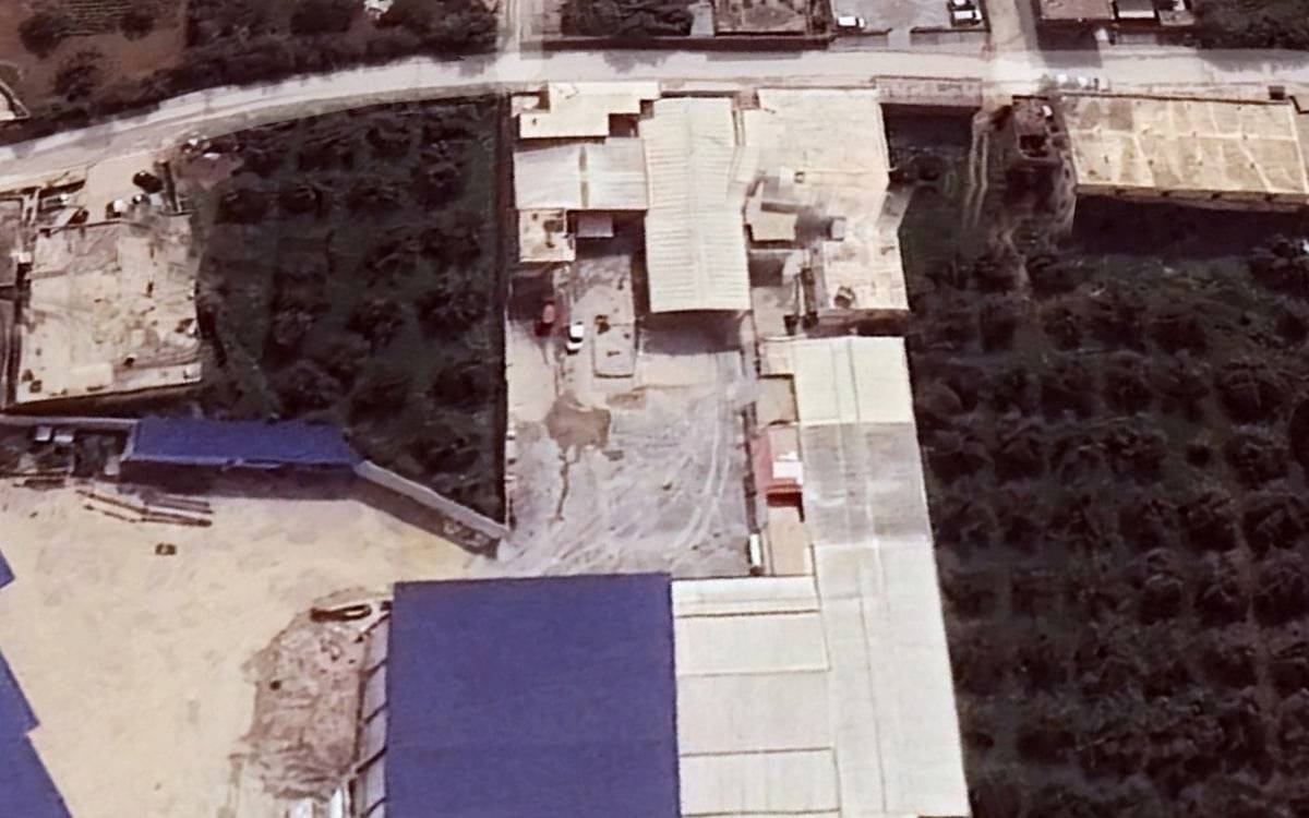 Aerial view of the Labidi Viandes site in Borj Touil in 2024