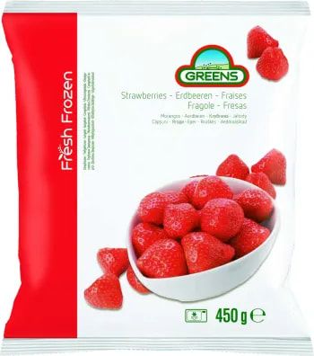 Greens — Fraises — 450 g