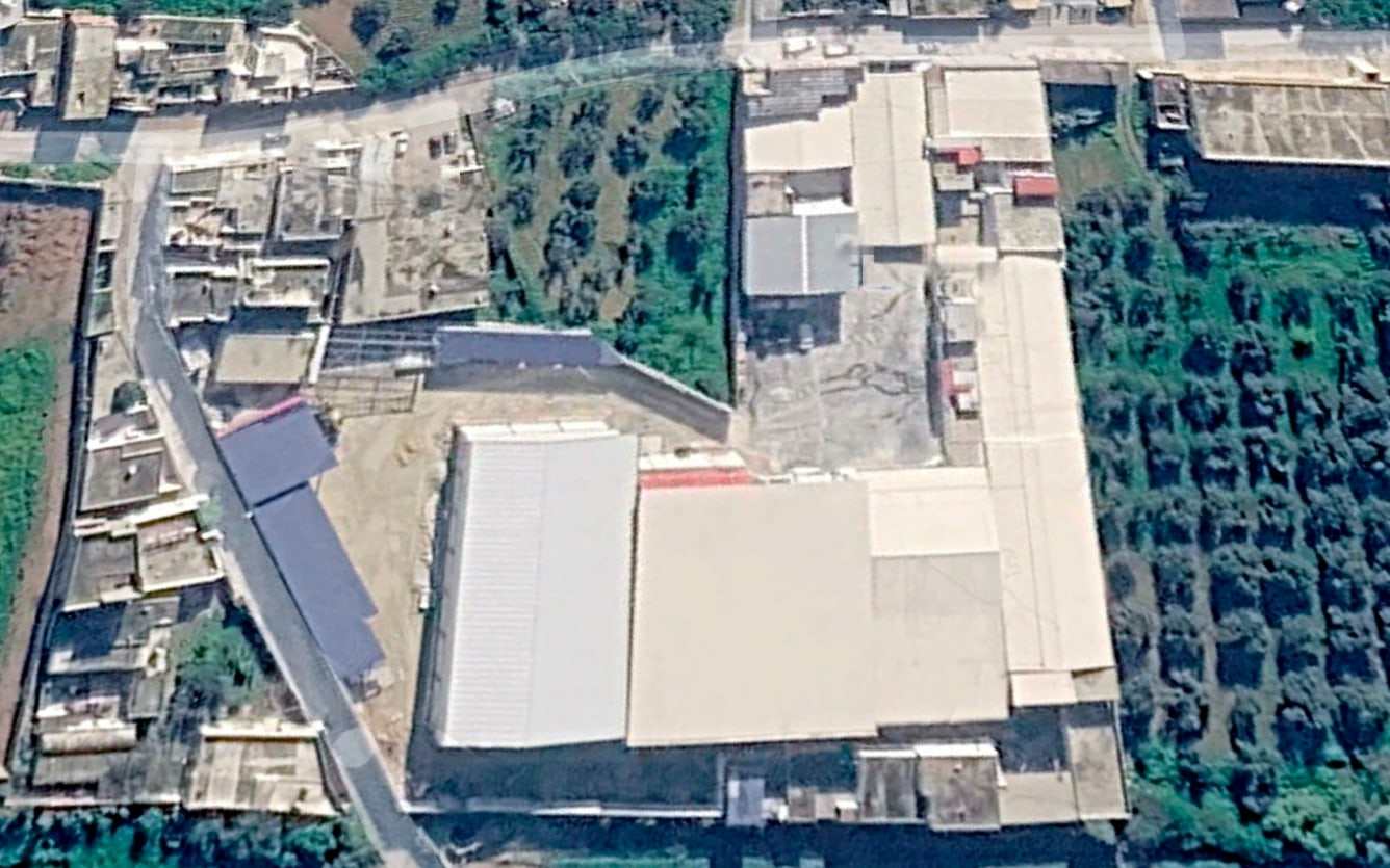 Vue aérienne du site industriel de Labidi Viandes à Borj Touil, Ariana