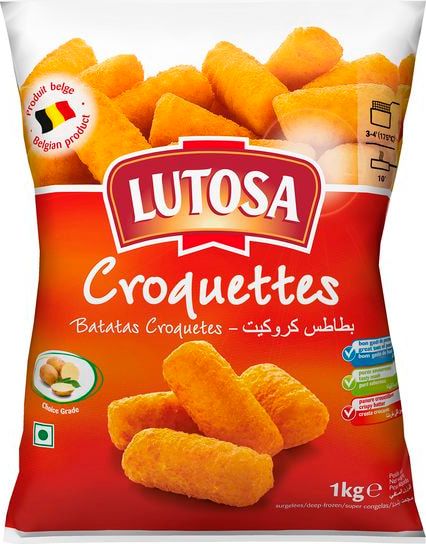 Lutosa — Potato croquettes — 1 kg