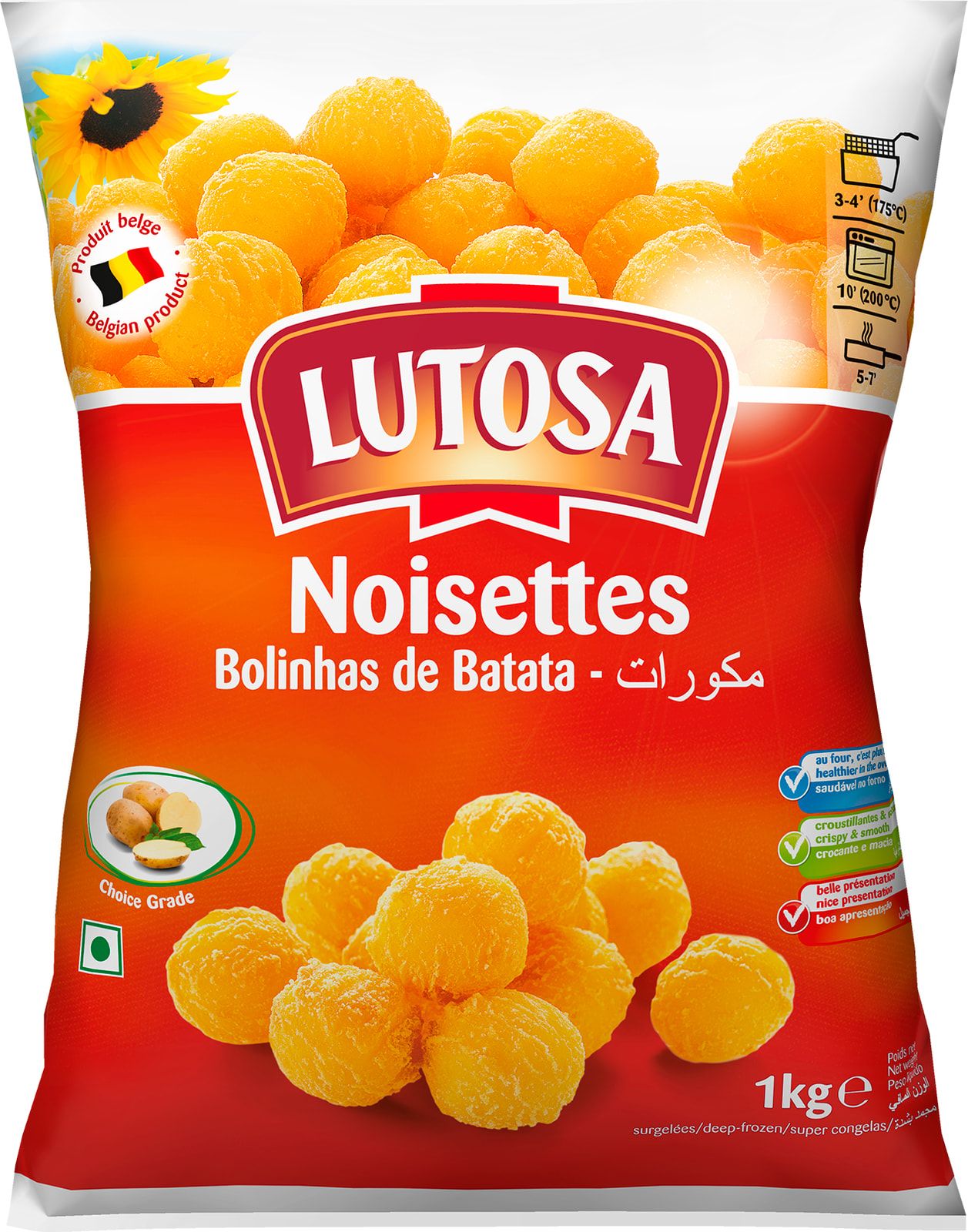 Lutosa — Potato noisettes — 1 kg