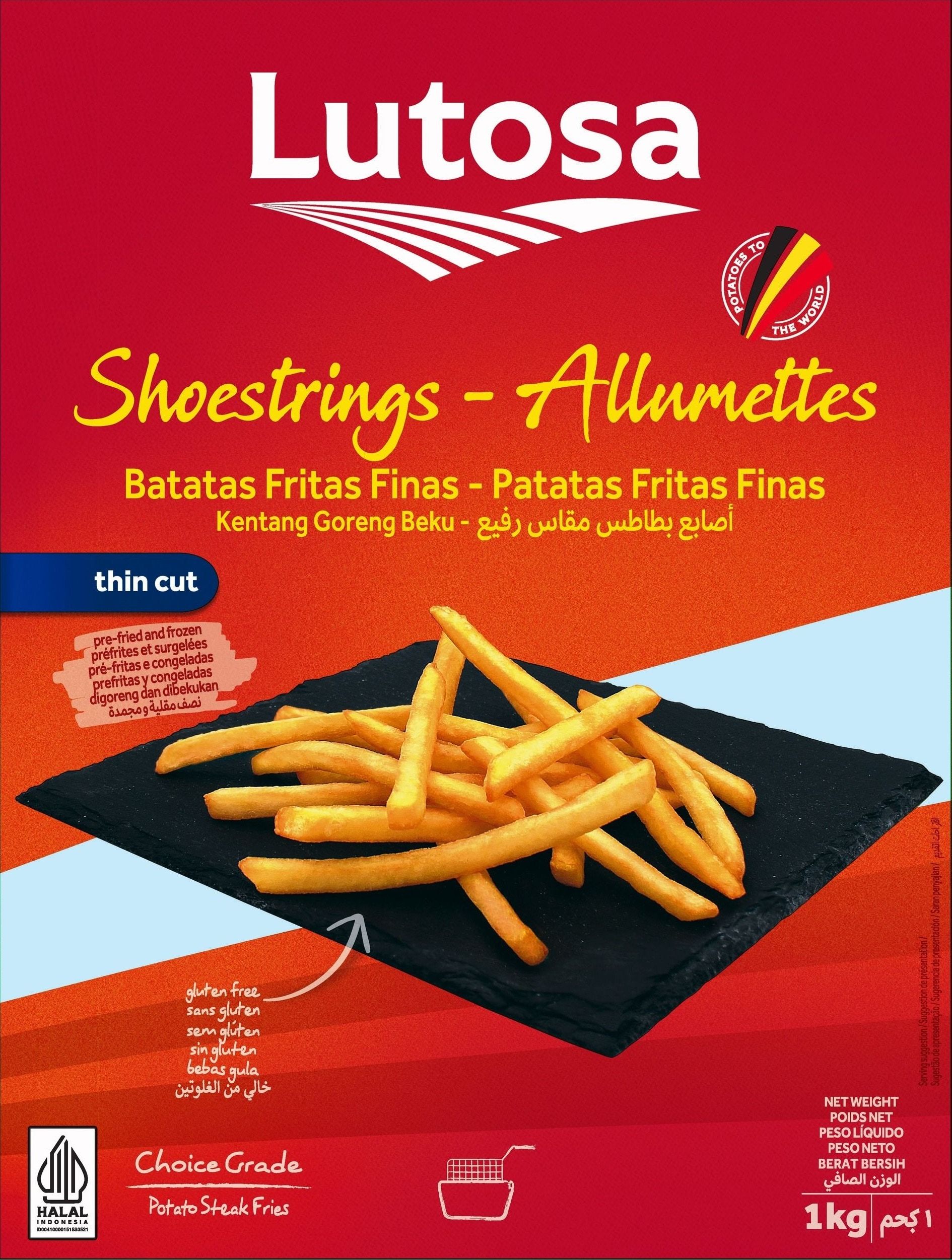 Lutosa — Shoestring fries — 1 kg