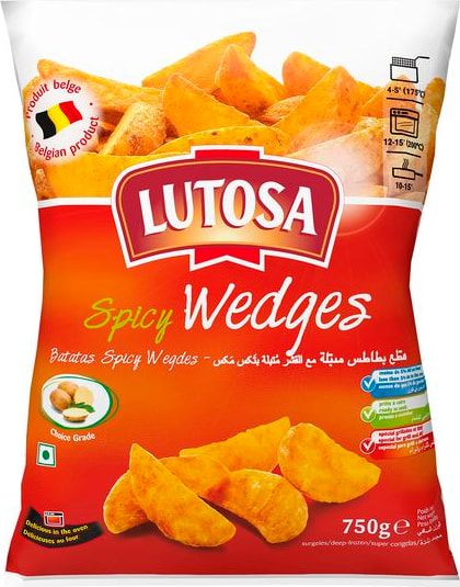Lutosa — Spicy wedges — 750 g