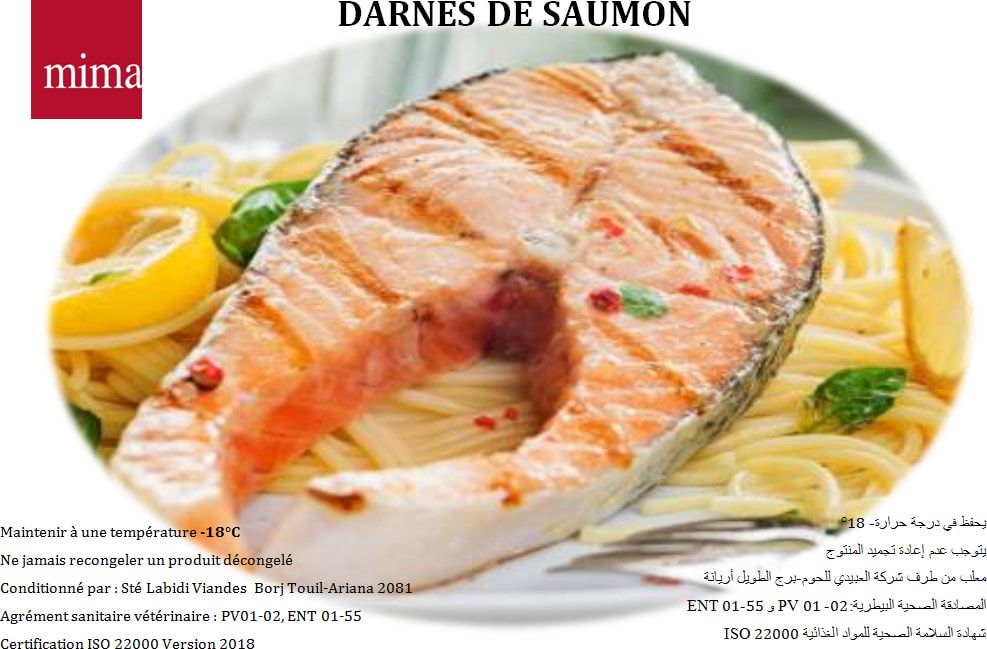 MIMA — Darnes de saumon