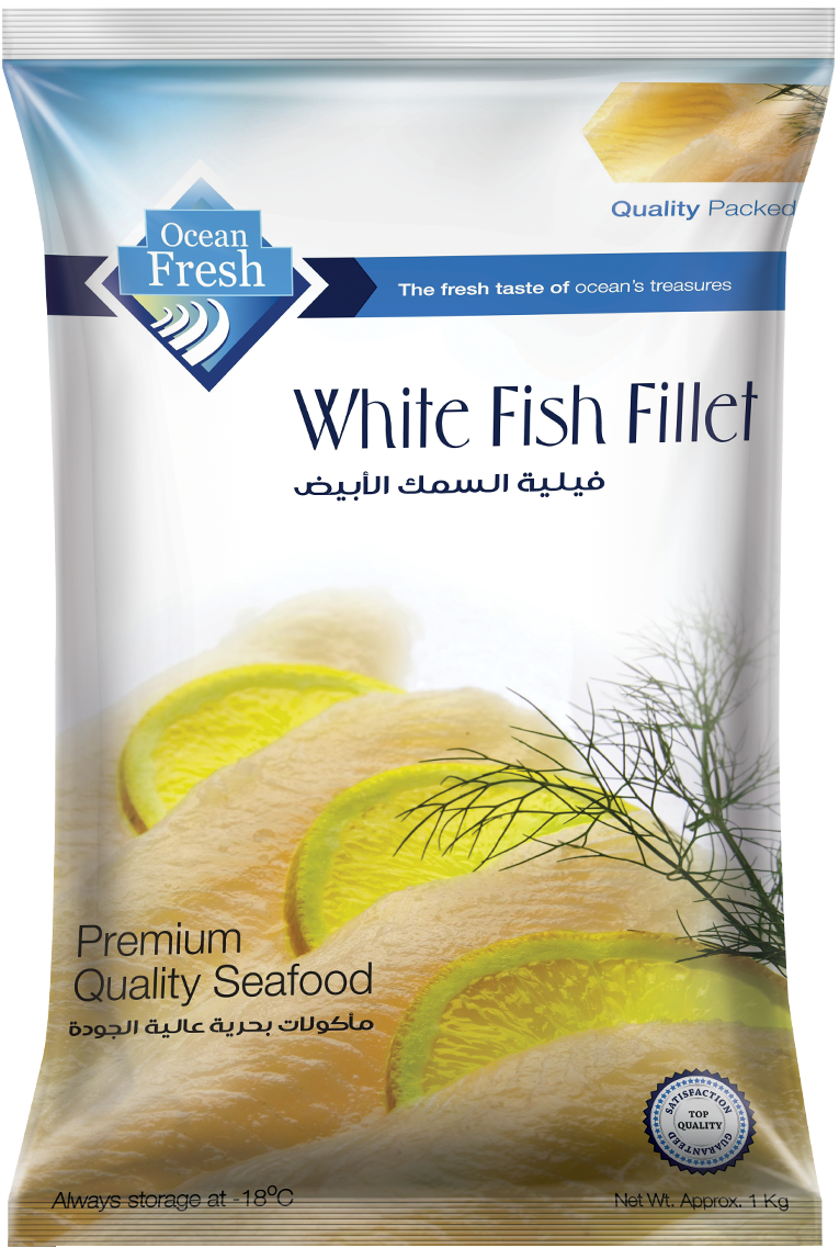 Ocean Fresh — Filets de poisson blanc — 1 kg