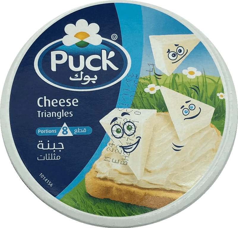Arla · Puck — Fromage en triangles, 8 portions — 120 g