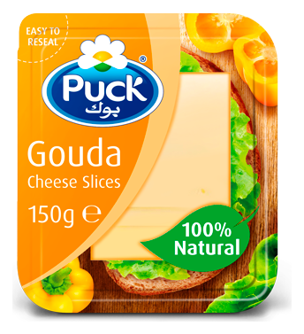 Arla · Puck — Gouda en tranches — 150 g