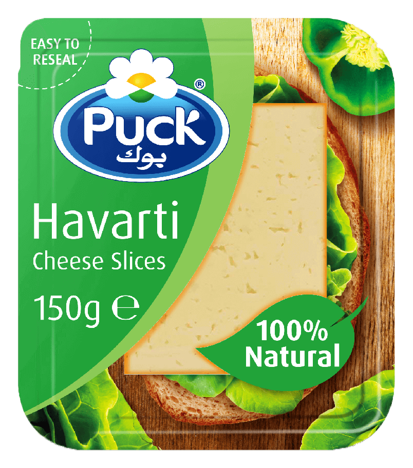 Arla · Puck — Havarti en tranches — 150 g