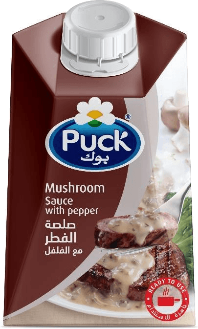 Arla · Puck — Sauce aux champignons et au poivre — 500 ml