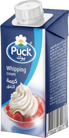 Arla · Puck — Crème à fouetter (chantilly) — 200 ml