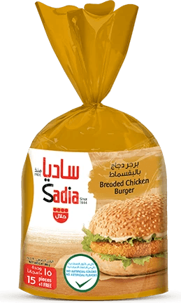 Sadia — Breaded chicken burgers