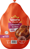 JBS · Seara · Poulet entier (griller), sans abats · 1,1 / 1,2 / 1,3 kg