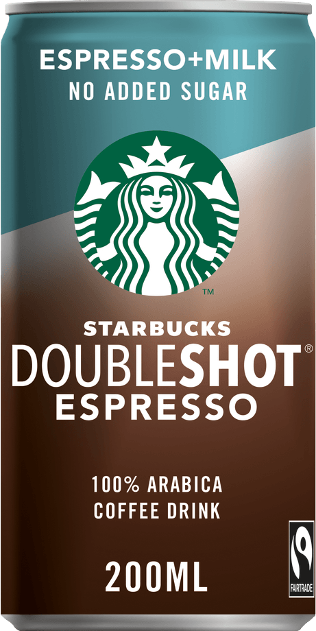 Starbucks — DoubleShot Espresso sans sucres ajoutés — 200 ml