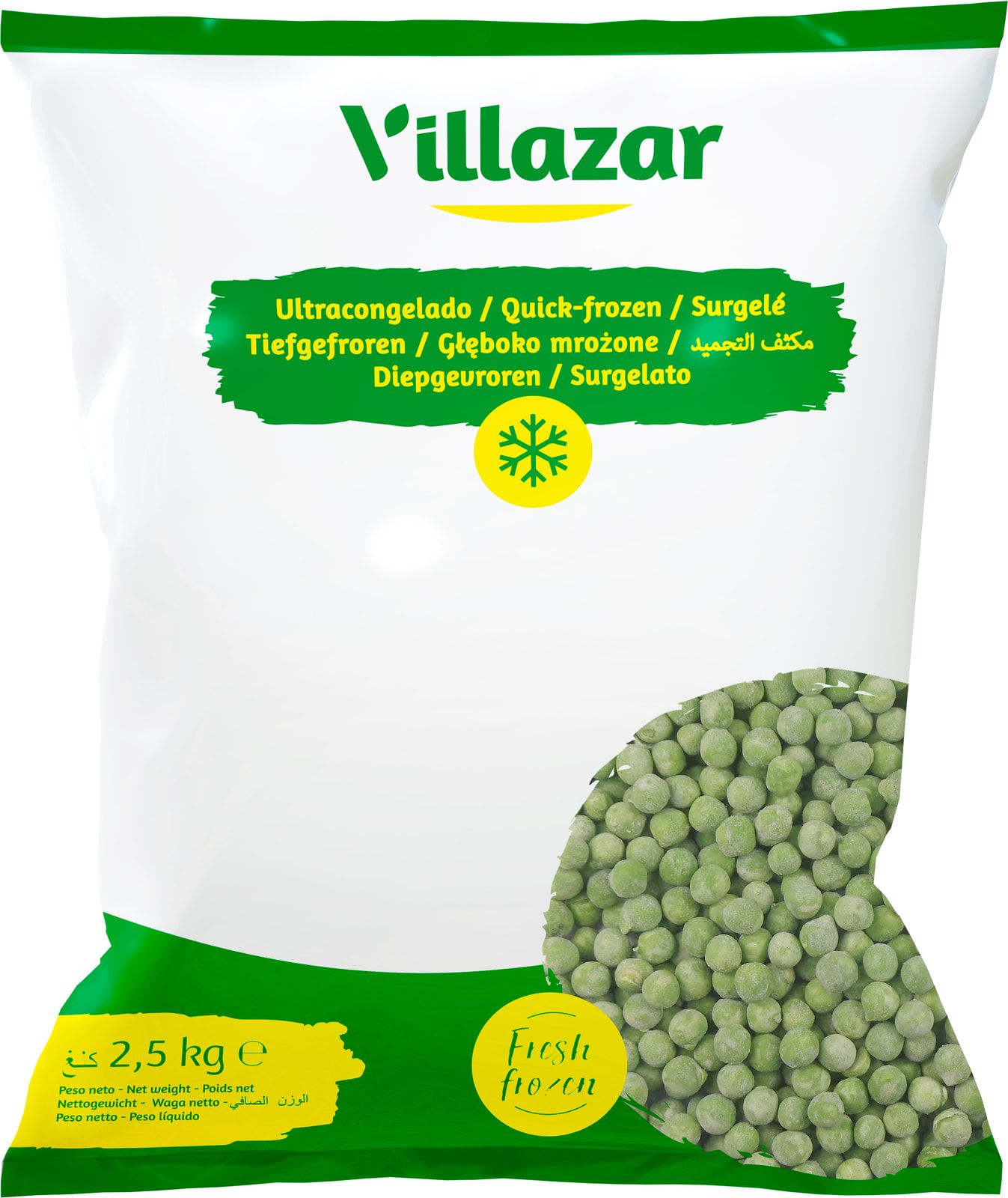 Virto — Petits pois fins — 2,5 kg