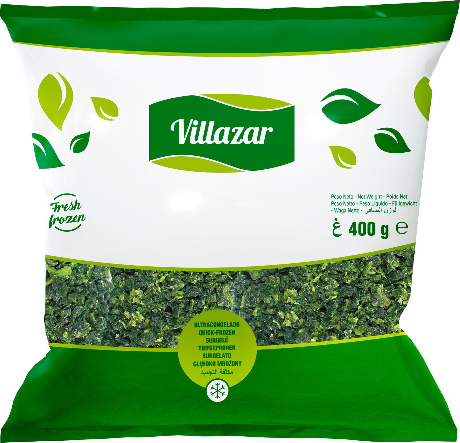 Virto — Épinards en galets — 400 g